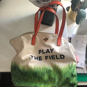 PLAY THE FIELD- KATE SPADE TOTE